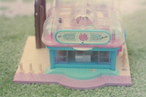 Polly Pocket - Blue Bird 1993 KOZY KITTIES - Polly Pocket cœur Plastique