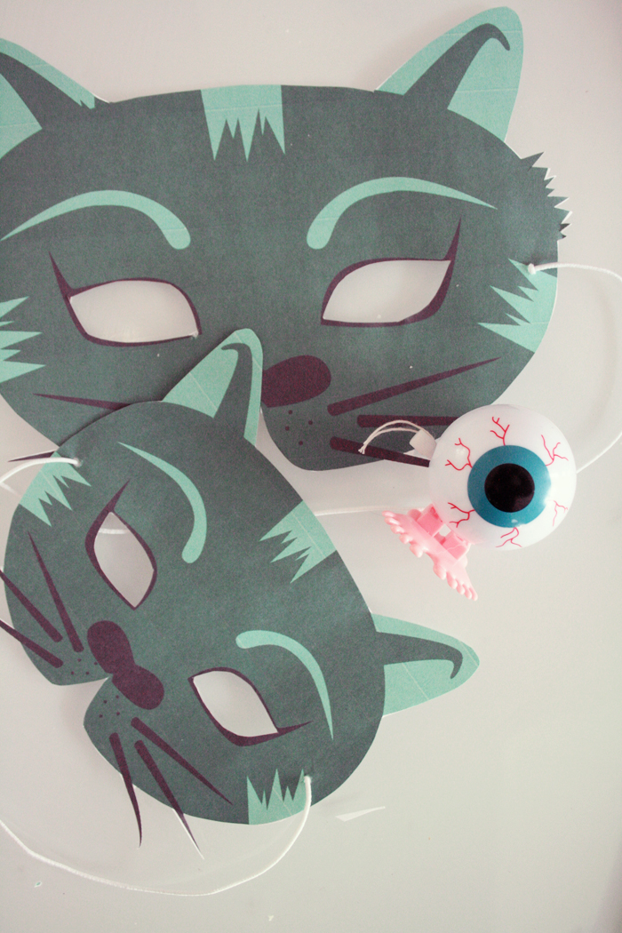 ▽▽▽ DIY : masque chat d'Halloween à télécharger ▽▽▽