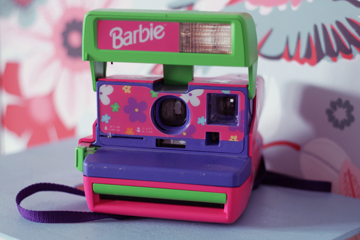 Le Polaroid Barbie et la petite photographe ♥