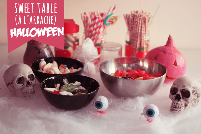 ▲ Une sweet table pour Halloween ▲