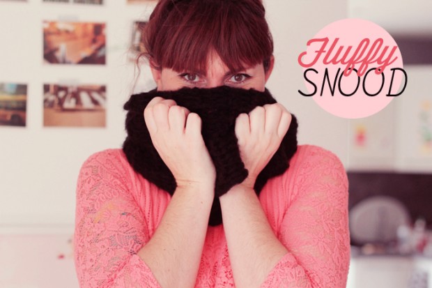 DIY : Le fluffy Snood