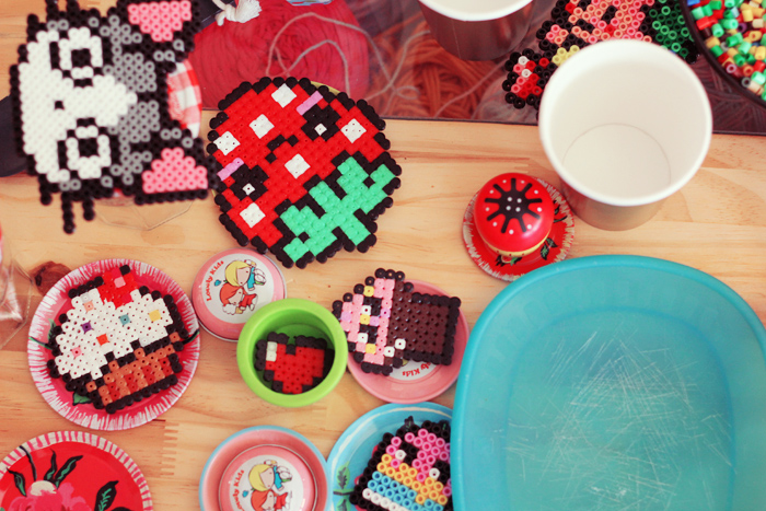 Trucs et astuces pour faire une dinette kawaii en perles HAMA