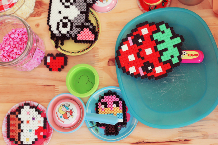 Trucs et astuces pour faire une dinette kawaii en perles HAMA