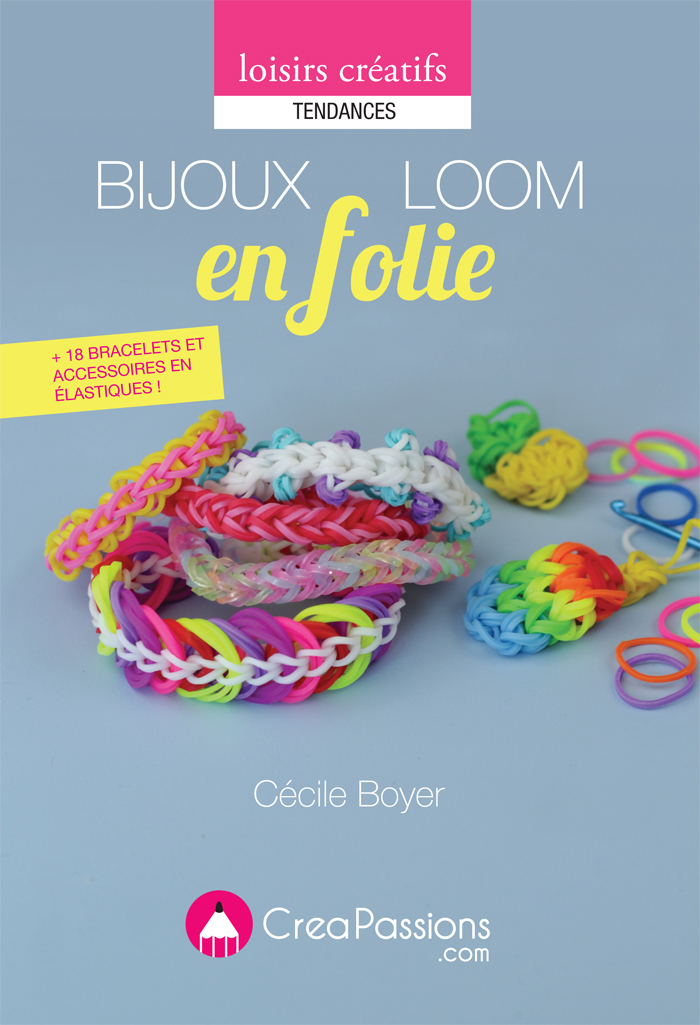 livre bijoux loom en folie cecile boyer