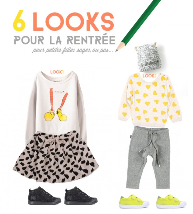 ♥6 looks de rentrée pour petites filles sages, ou pas…♥