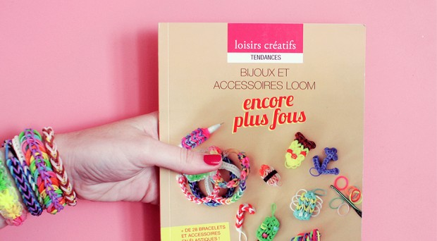 ♥ Mon nouveau livre : Bijoux et accessoires loom encore plus fous ! ♥