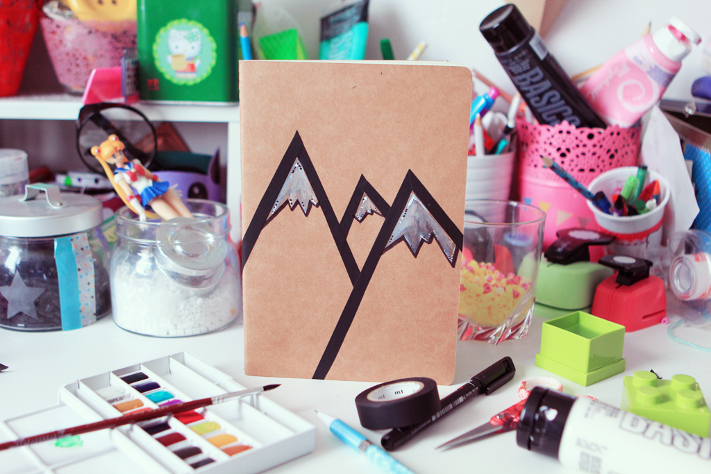 DIY : un carnet mountains