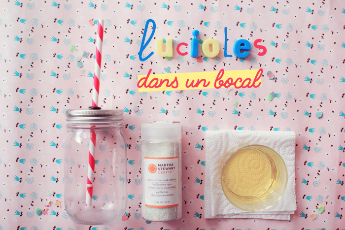 diy-luciole dans un bocaux