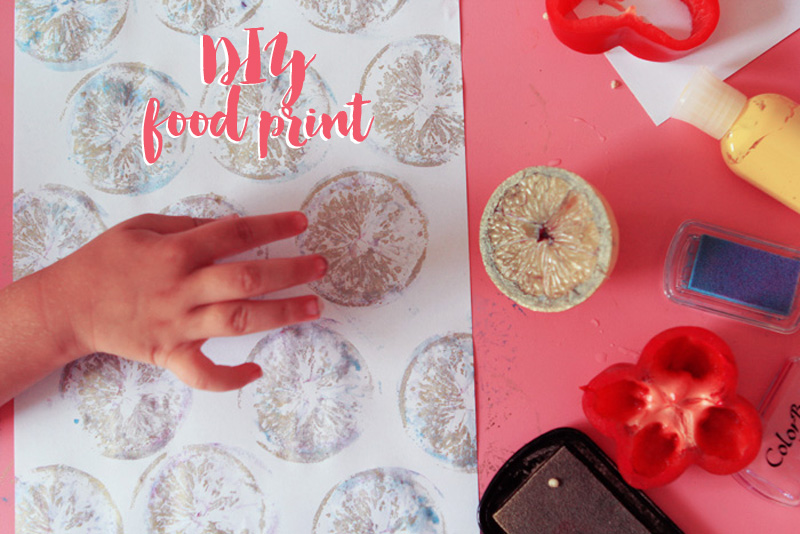 DIY : food prints !