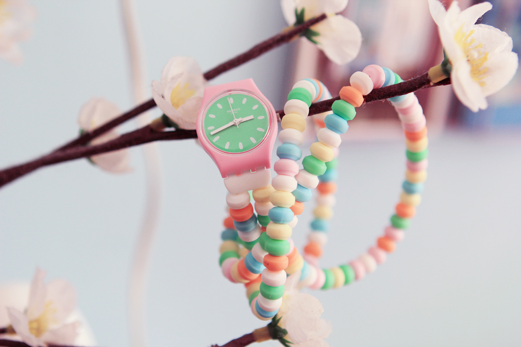 montre bonbon swatch