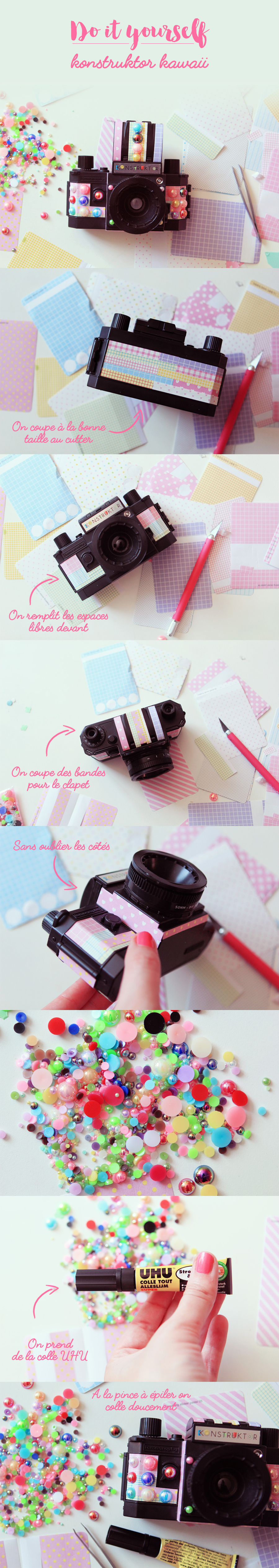 diy konstruktor appareil photo poulette magique