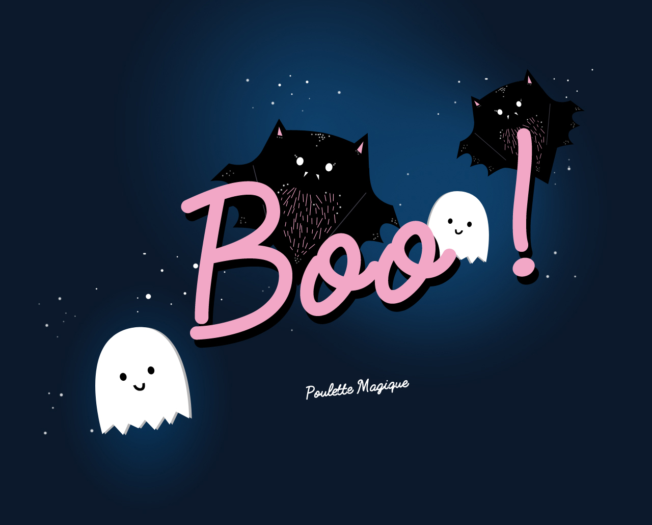 Iphone wallpapers : BOO !