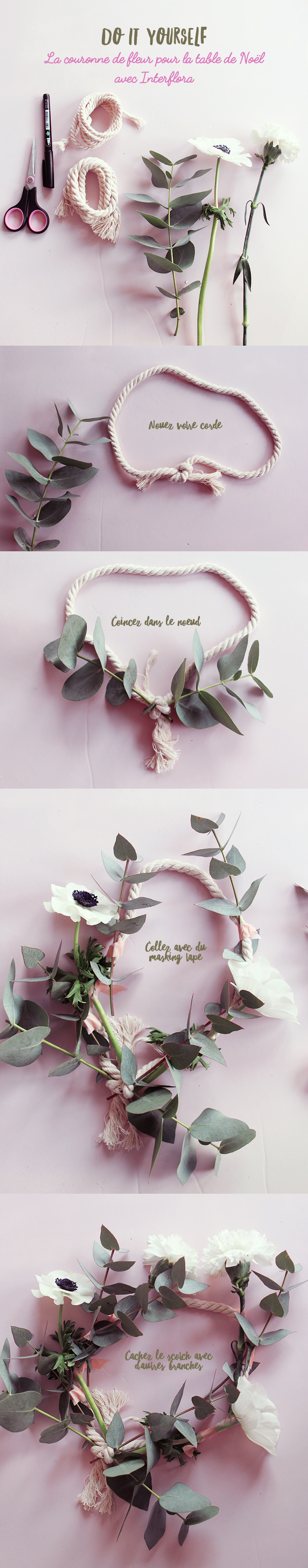 interflora diy couronne poulette magique