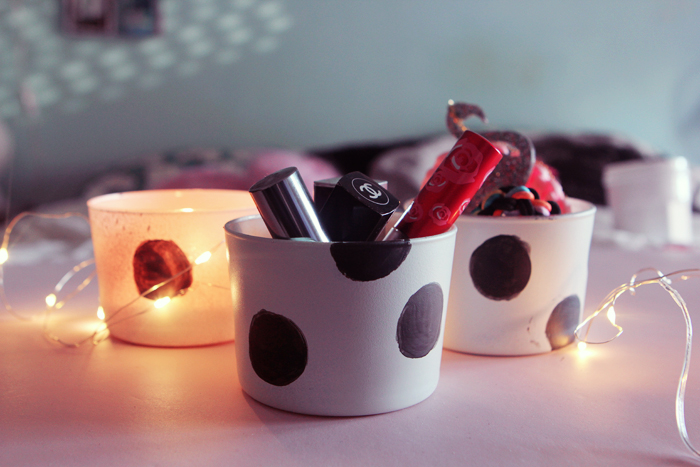 DIY : les verres recyclés avec du vernis à ongles