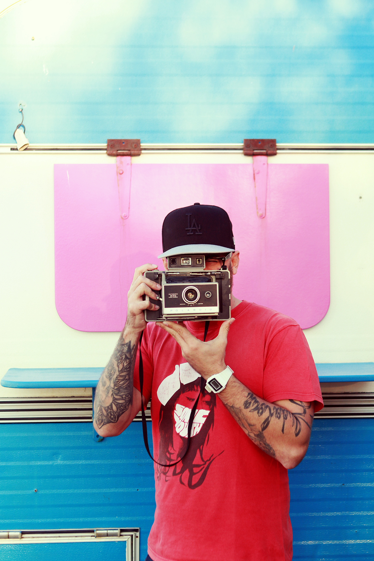 Polaroids mood #caravane & ponton