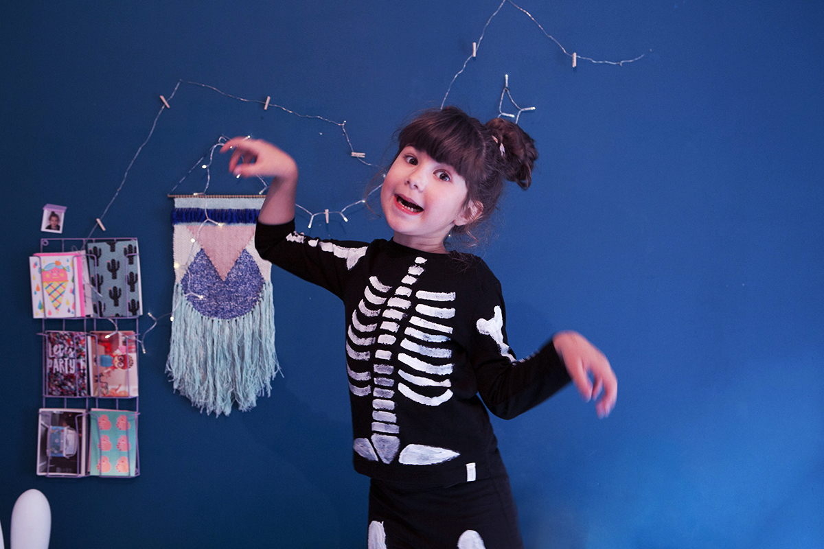 DIY Halloween : le costume squelette easy !