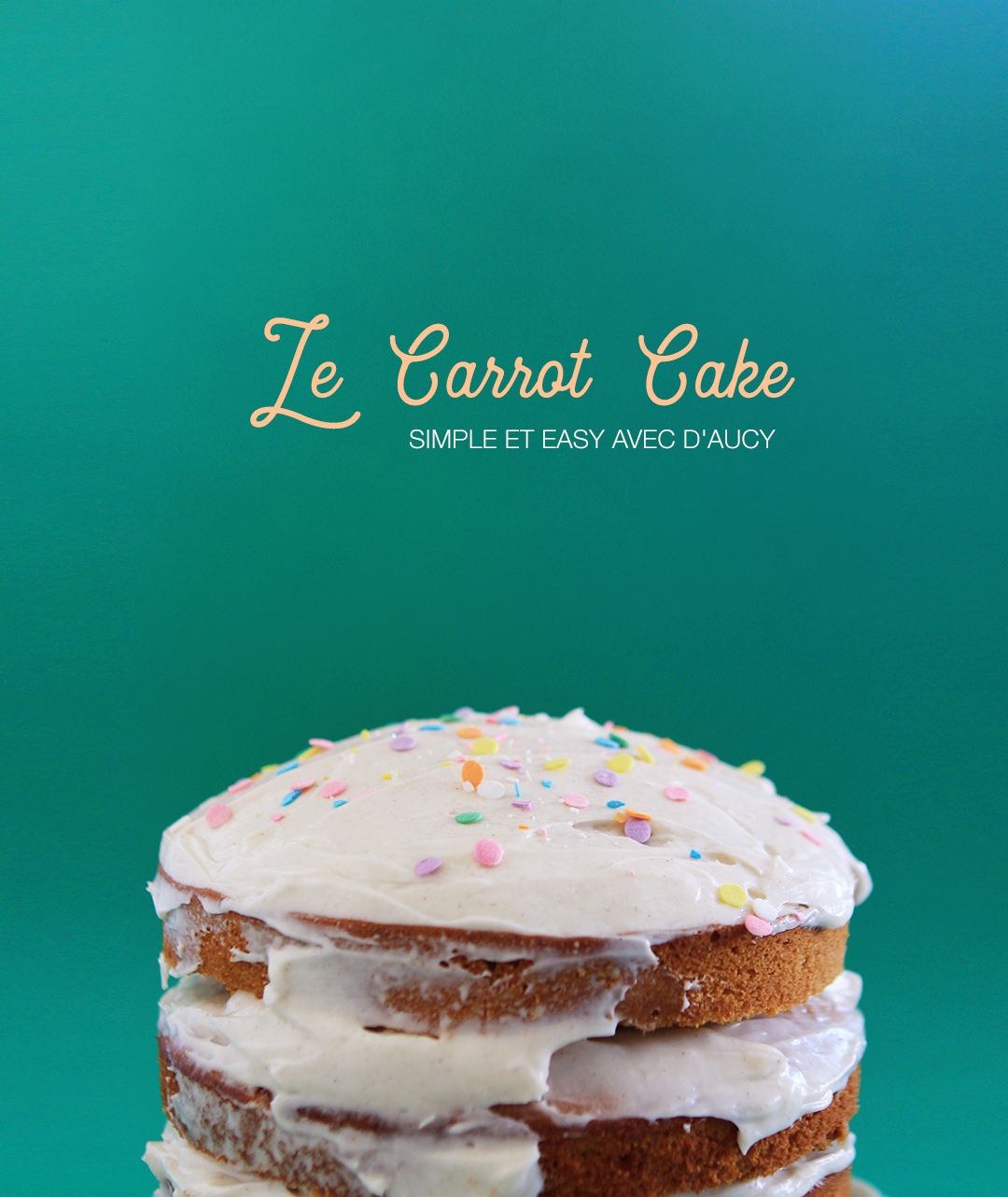 Le Carrot Cake à étages