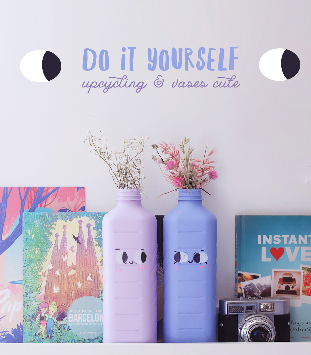 DIY : upcycling & vases cute avec les bouteilles Joker le Bio!