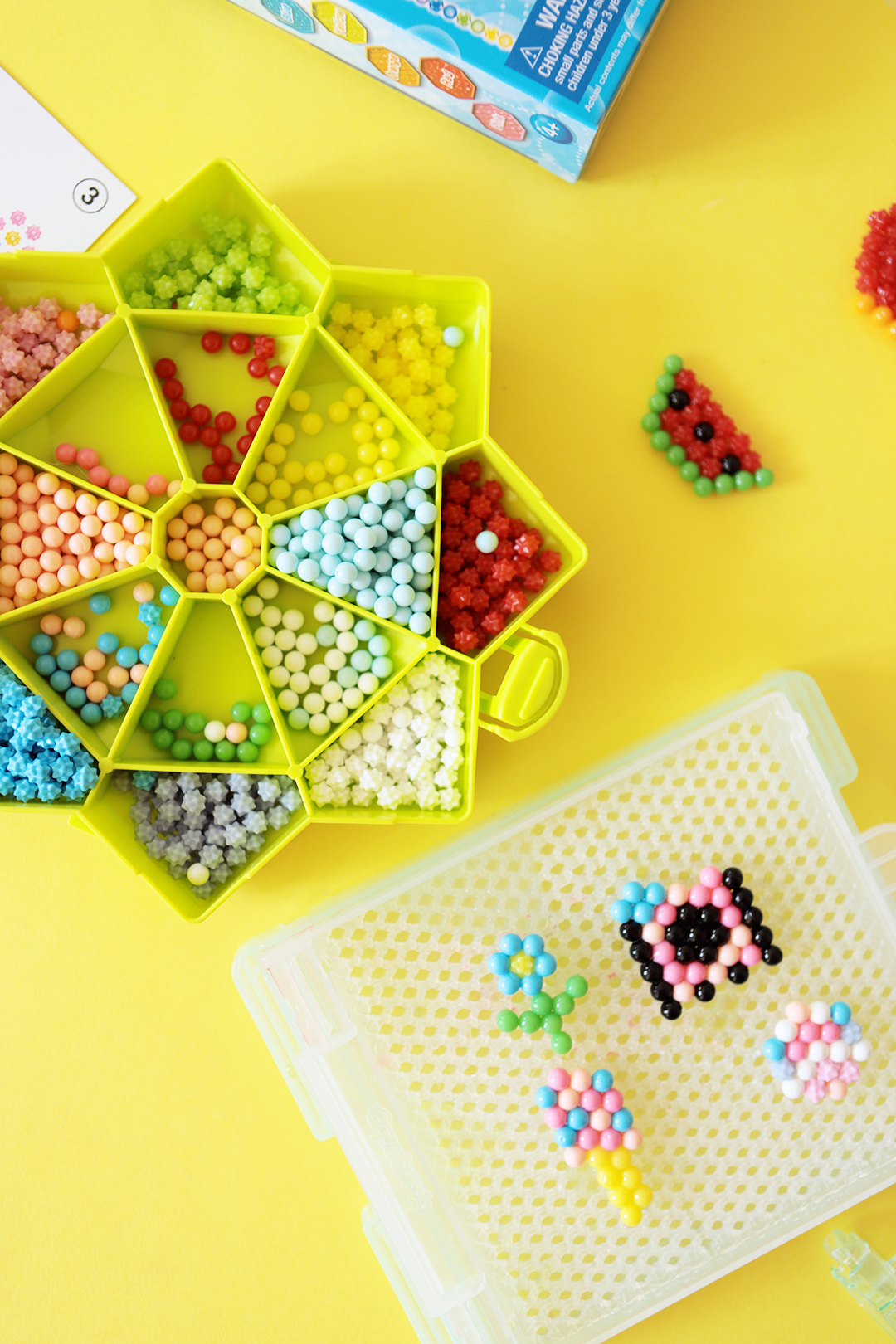 Kit créatif Aquabeads - Flip Tray - Perles à eau