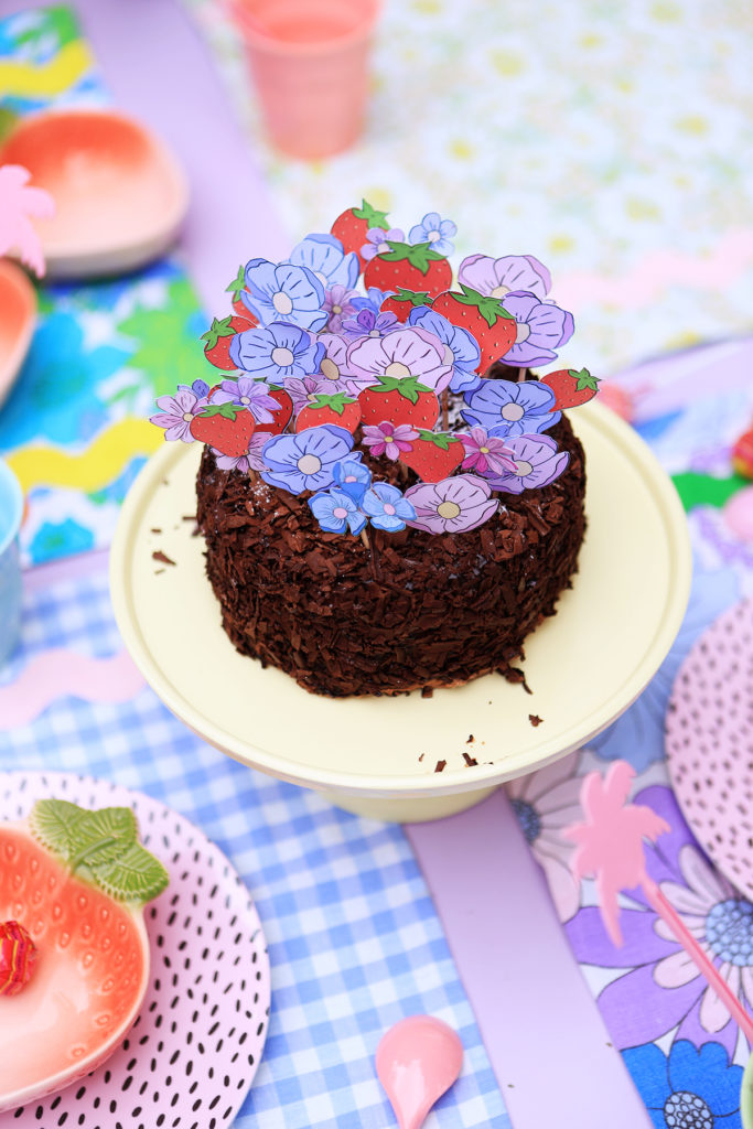 Diy Le Printable D Anniversaire Floral Diy Le Printable D Anniversaire Floral