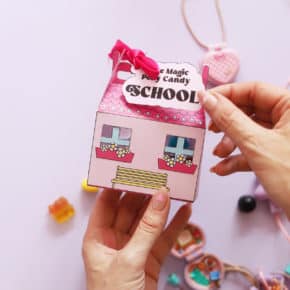 DIY : cadeau de fin d’année avec la maison à bonbon version Polly Candy School !