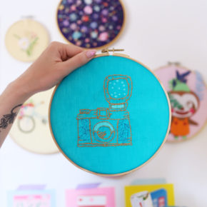 DIY broderie avec Pilot et les stylos Frixion